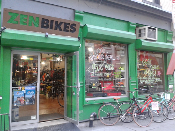Zen Bikes, at 134 W. 24th St., focuses on educating customers. Photo by Scott Stiffler.fd